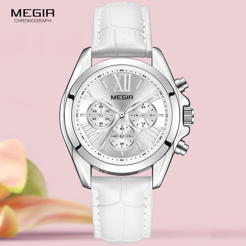 Luxury Watch Brand For Women - MEGIR2019 New Luxury Leather Watch Women