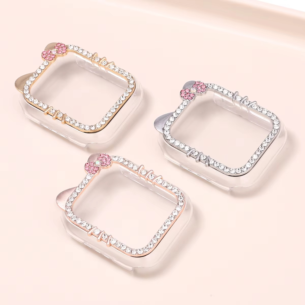 Luxury Watch Kids - Luxury Cute Kitten Cat Diamand Watch