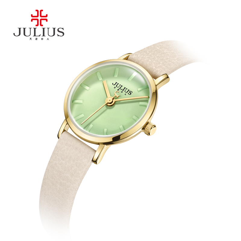 Luxury Watch Brands Logo - Julius New Arrival Slim Leather Strap