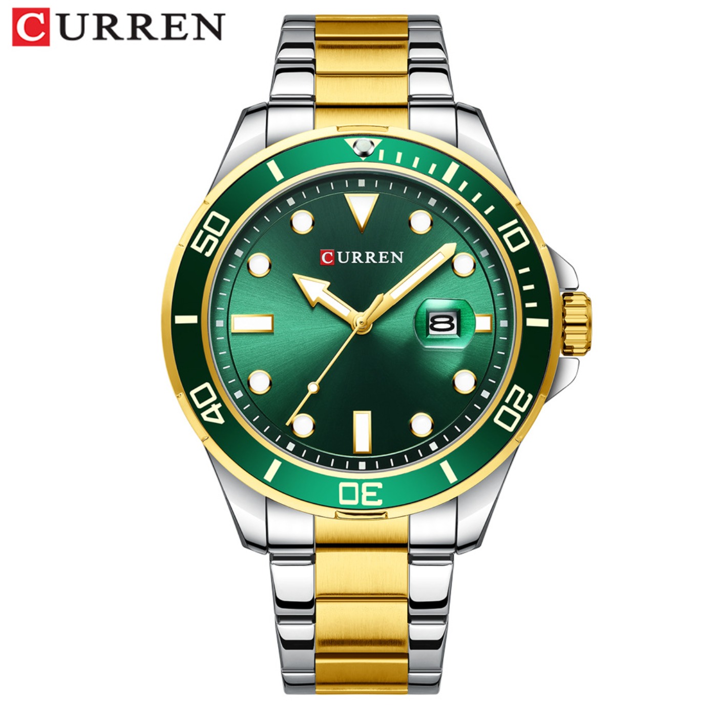 CURREN New Green Water Ghost S - Luxury Watch For Men review and price