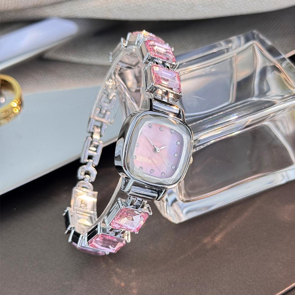 Sparkling Bracelet Watch Squar - Quiet Luxury Watch review and price