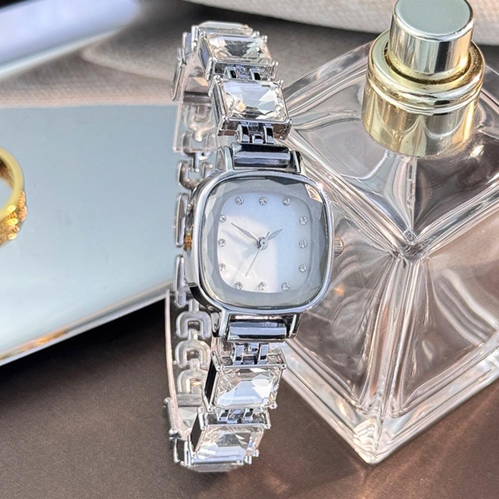 Sparkling Bracelet Watch Squar - Quiet Luxury Watch review and price