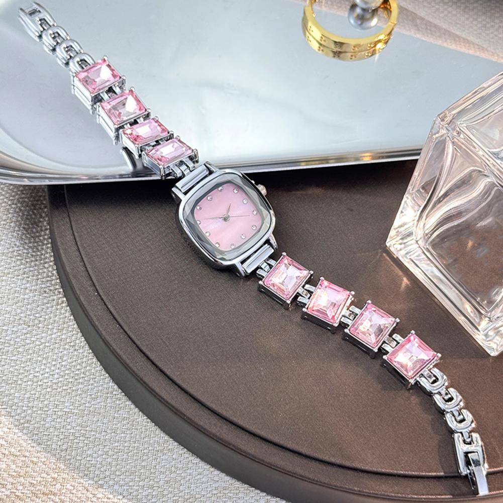 Sparkling Bracelet Watch Squar - Quiet Luxury Watch review and price