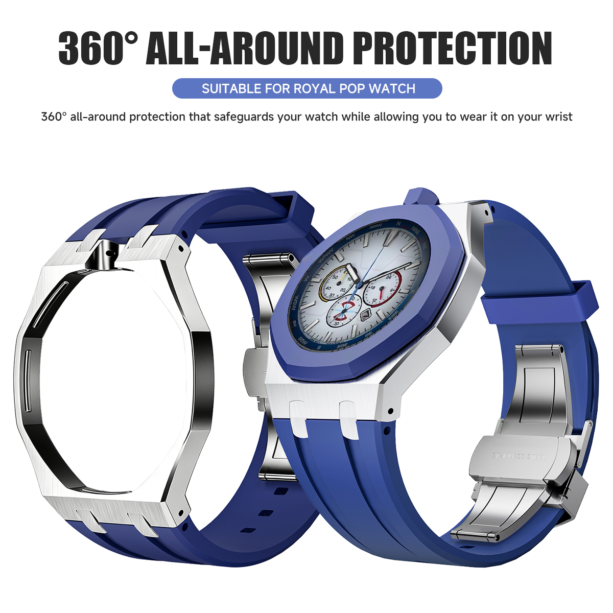 Luxury Metal / Silicone Conver - Luxury X I Watch review and price