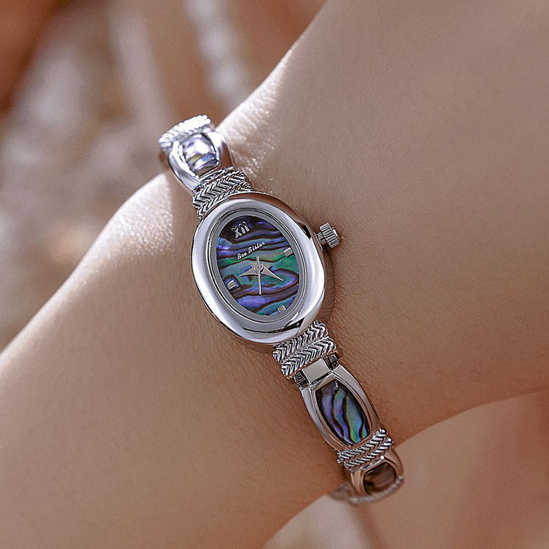 Oval Dial Women Bracelet Watch - Quiet Luxury Watch review and price