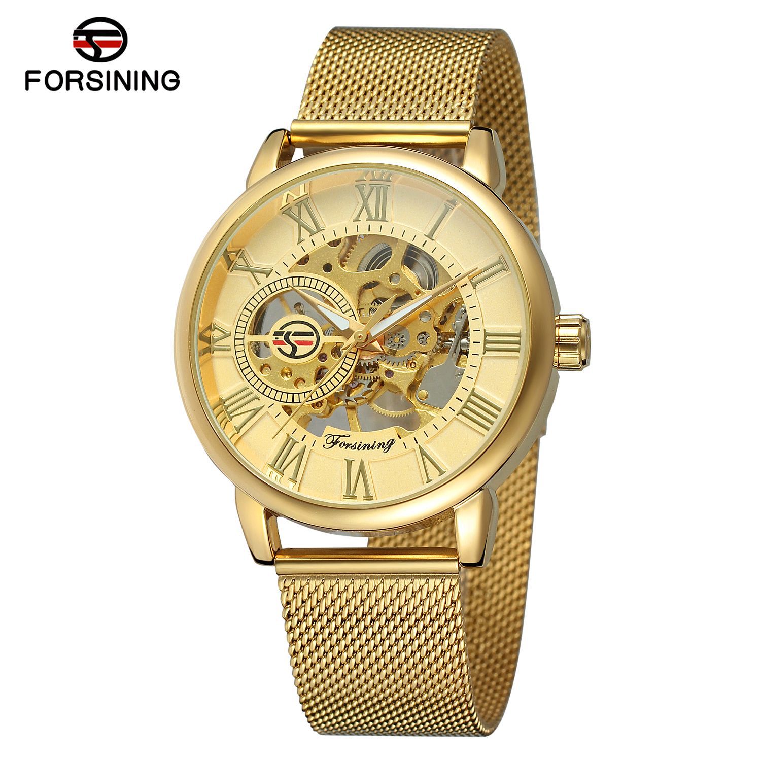 Forsining Top Brand Transparen - Luxury Watch Brands Logo review and price