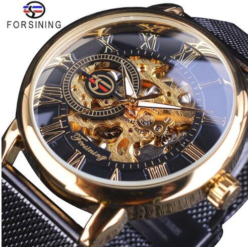 Forsining Top Brand Transparen - Luxury Watch Brands Logo review and price