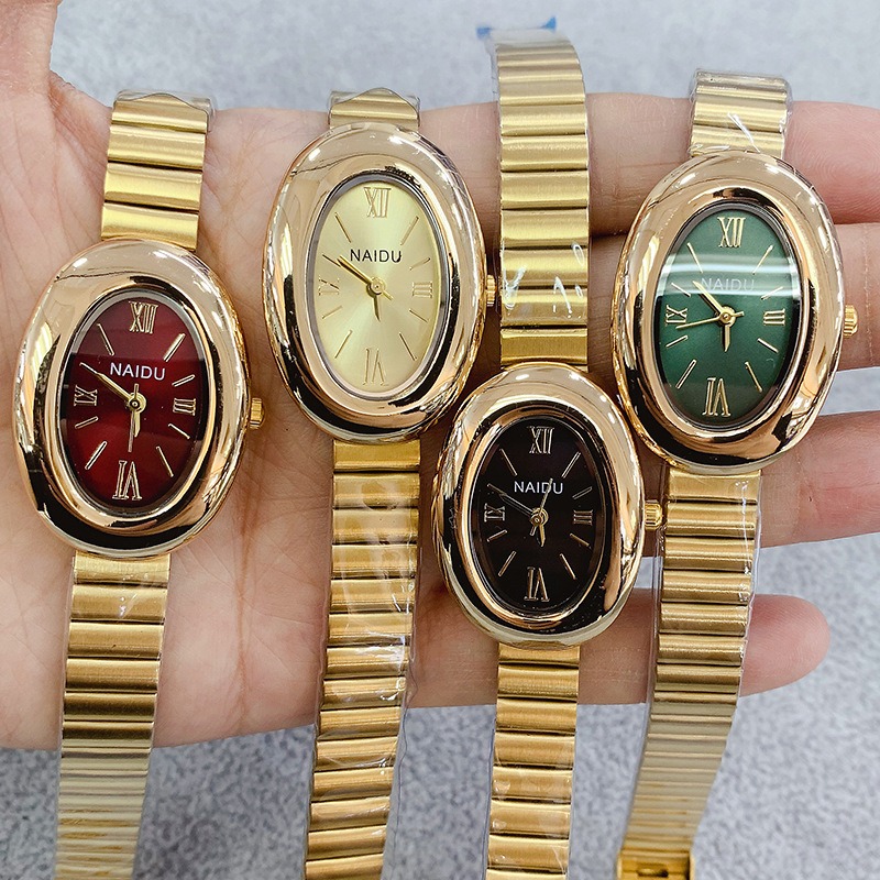 Luxury Brand Gold Oval Women Q - Luxury Watch Brand For Women review and price