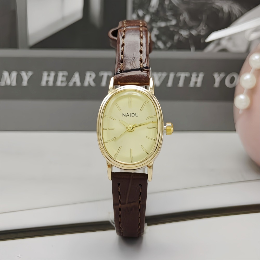Fashion Brand Women Oval Dial  - Quiet Luxury Watch review and price