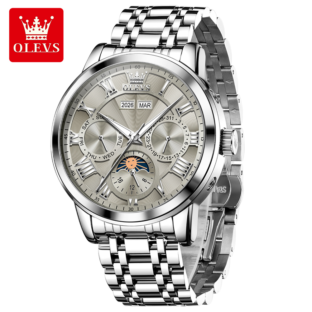OLEVS 6785 Luxury Man Watch 24 - Luxury Watch Dial review and price