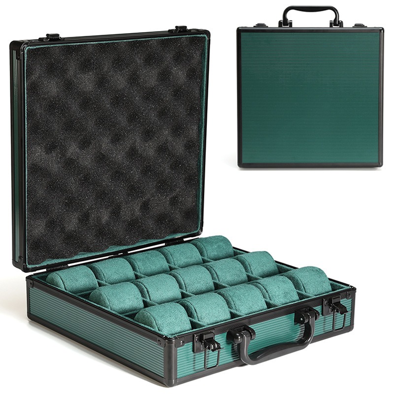 Aluminum Green Watch Box Mens  - Luxury Watch Jaeger Lecoultre review and price