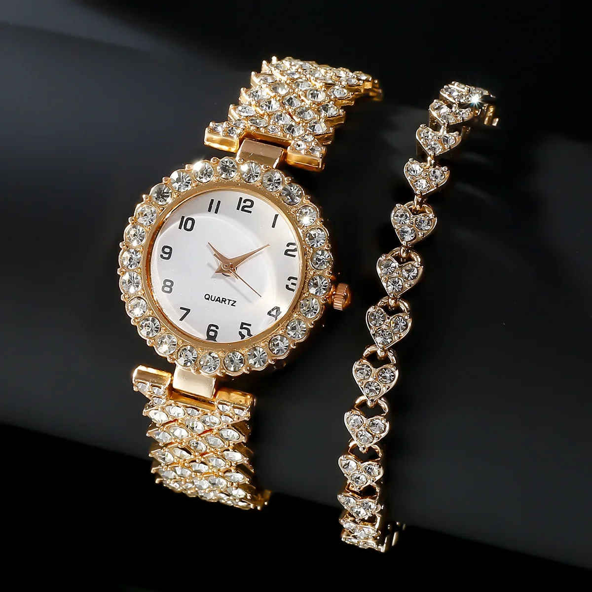 1pcs/2pcs Luxury Fashion Women - Luxury Watch Strap review and price