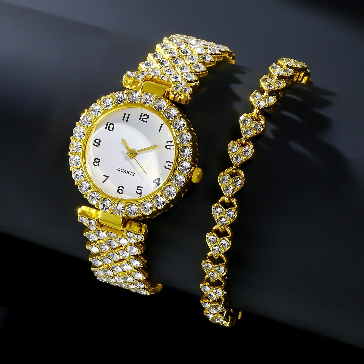 1pcs/2pcs Luxury Fashion Women - Luxury Watch Strap review and price