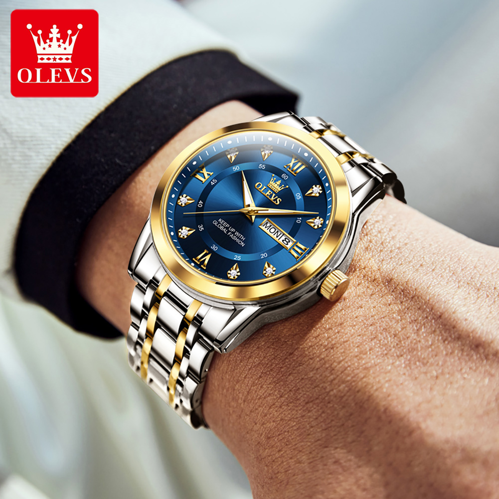 OLEVS Brand Fashion men's watc - Luxury Watch For Men review and price