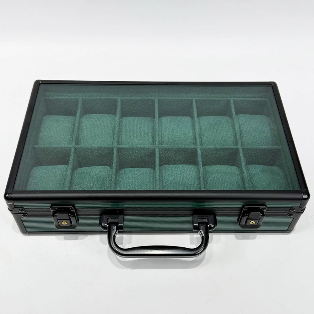 18/6/12/15 Slots Aluminum Gree - Luxury Watch Jaeger Lecoultre review and price