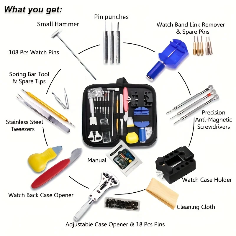 147pcs/set Watchmaker Watch Re - Luxury Watch Repair review and price