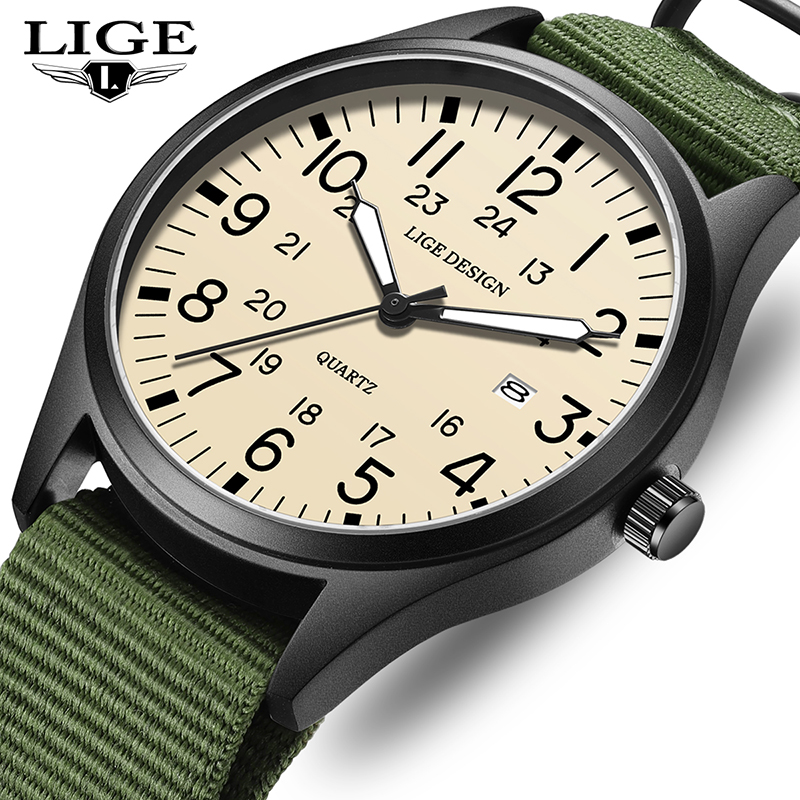 LIGE 2025 TOP NEW Quartz Wrist - Luxury Watch For Men review and price