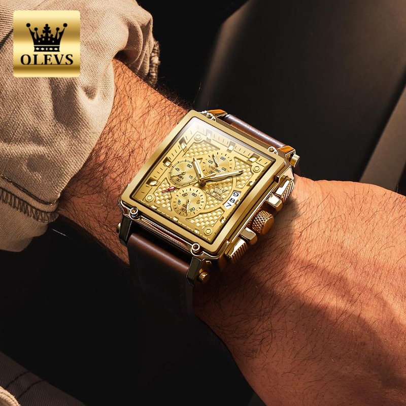 OLEVS Brand Mens Watches Water - Luxury Watch For Men review and price