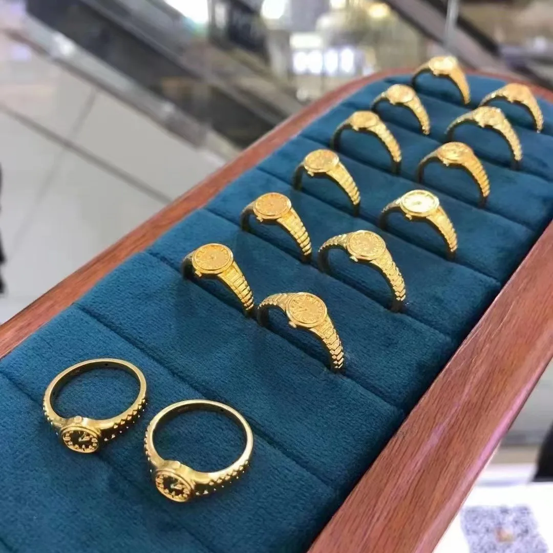 Briex Jewelry Real 18K Gold Ri - Luxury Watch Service review and price