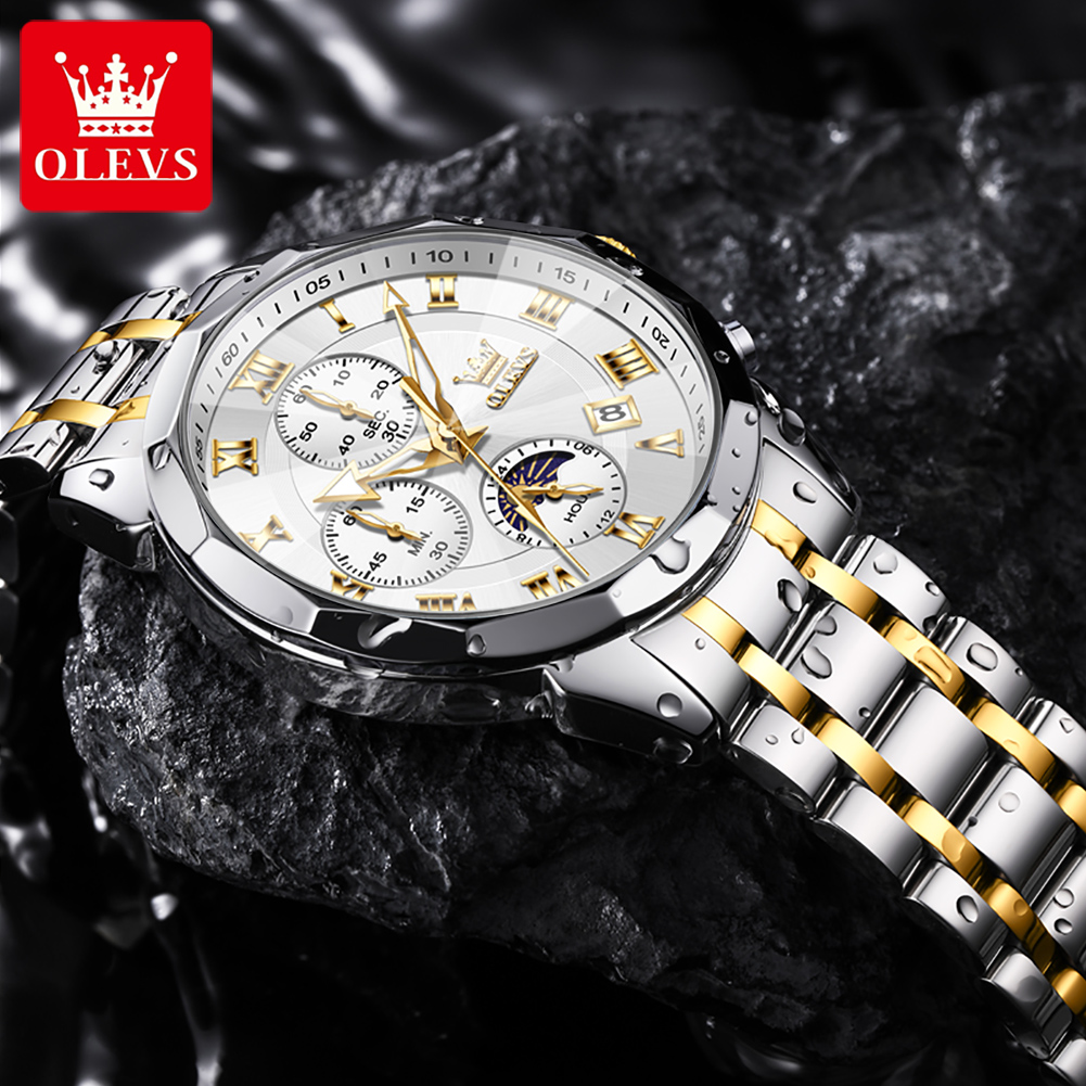 OLEVS 3675 Men Watch Top Origi - Luxury Watch Top 10 review and price