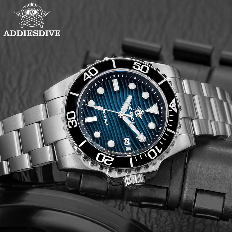 ADDIESDIVE Men's 2115 Quartz W - Luxury Watch Strap review and price